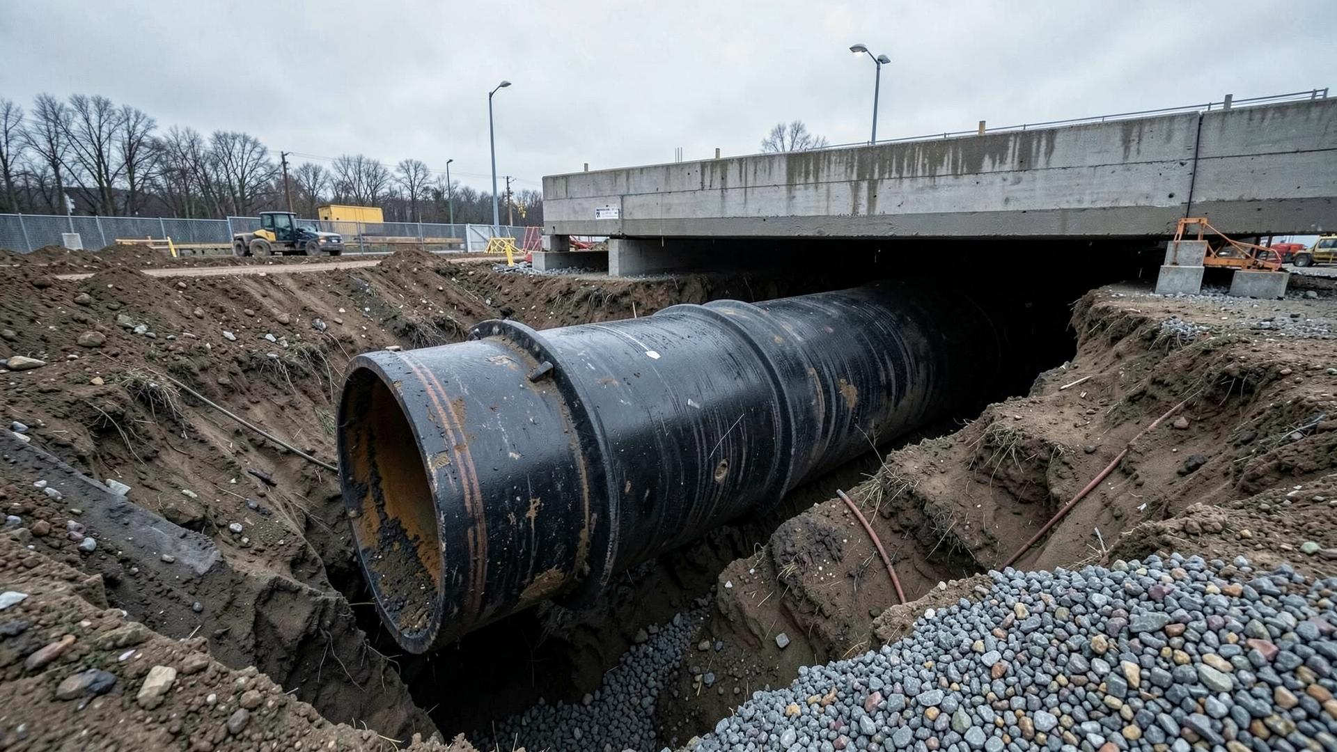 Obra de infraestrutura hídrica